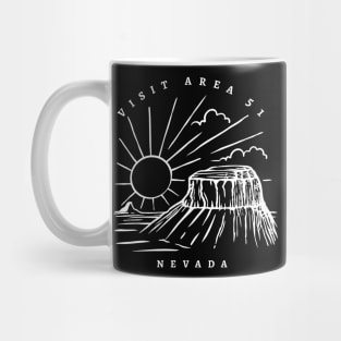 Visit Area 51 Nevada Mug